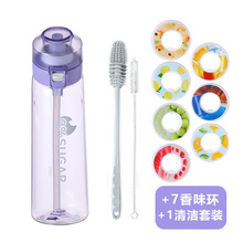 ��ˮ������ζ��Tritan����ˮ�������\�ӿ羳���u650ML��ζ��