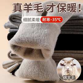 羊毛裤男士冬季加绒加厚保暖裤水貂绒毛裤高腰打底裤羊毛裤冬季