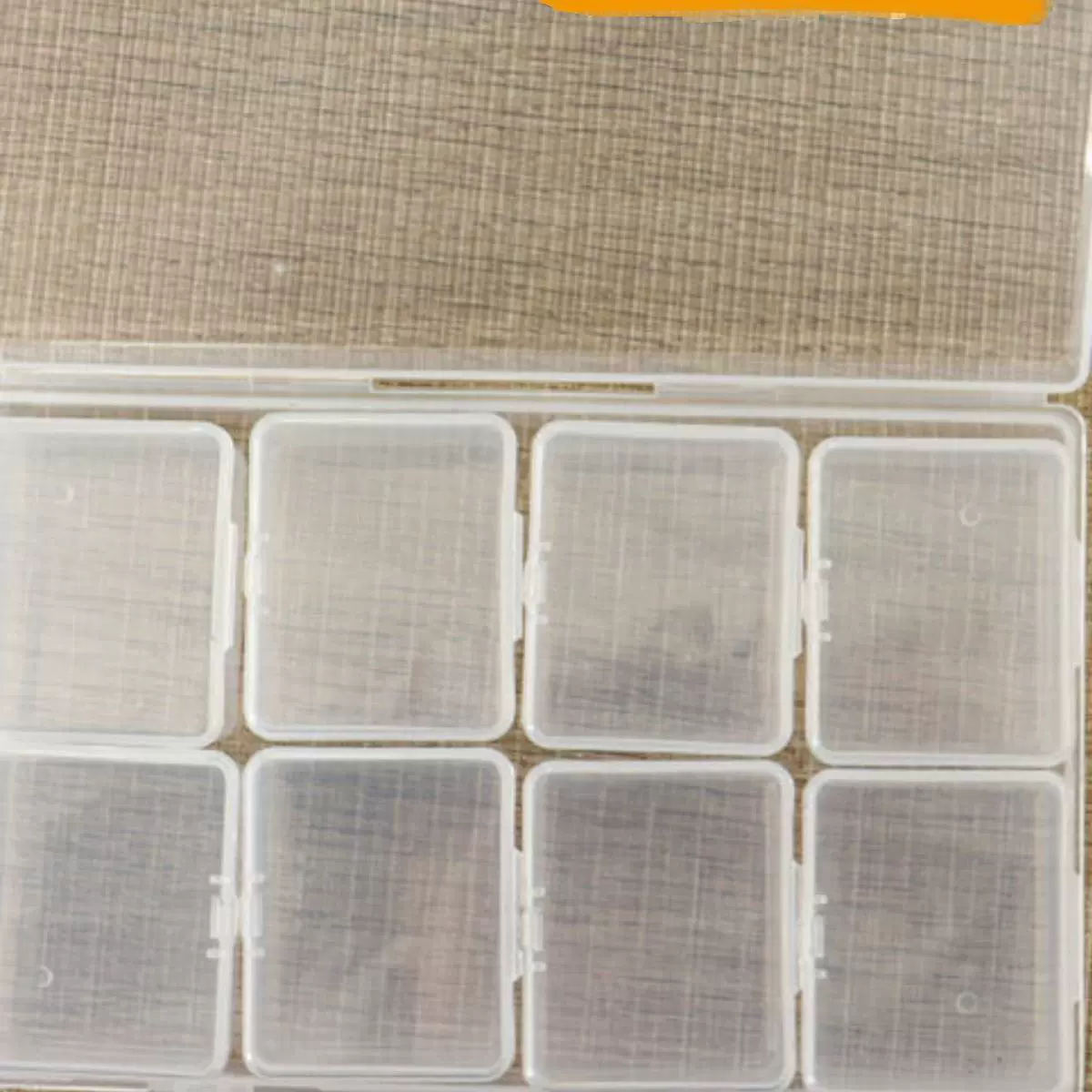 Storage system, accessory, earrings, necklace, ring, handheld beads, transparent universal storage box
