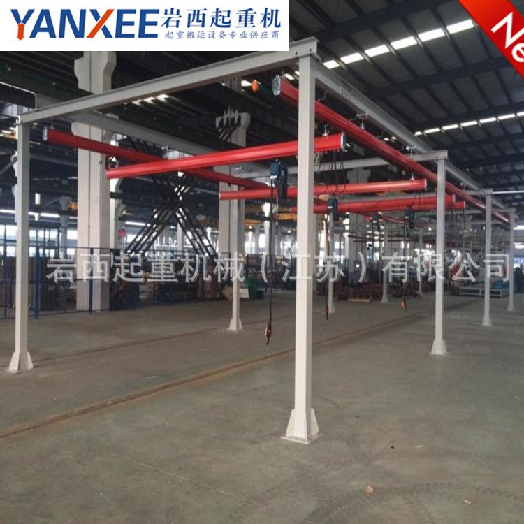 柔性kbk起重机kbk悬挂单梁起重机操作简单便捷
