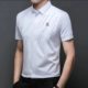 Summer Short-sleeved New Men's Seamless Shirt Fashionable Non-ironing Anti-wrinkle Middle-aged Business Solid Color Thin Shirt Men's Wear