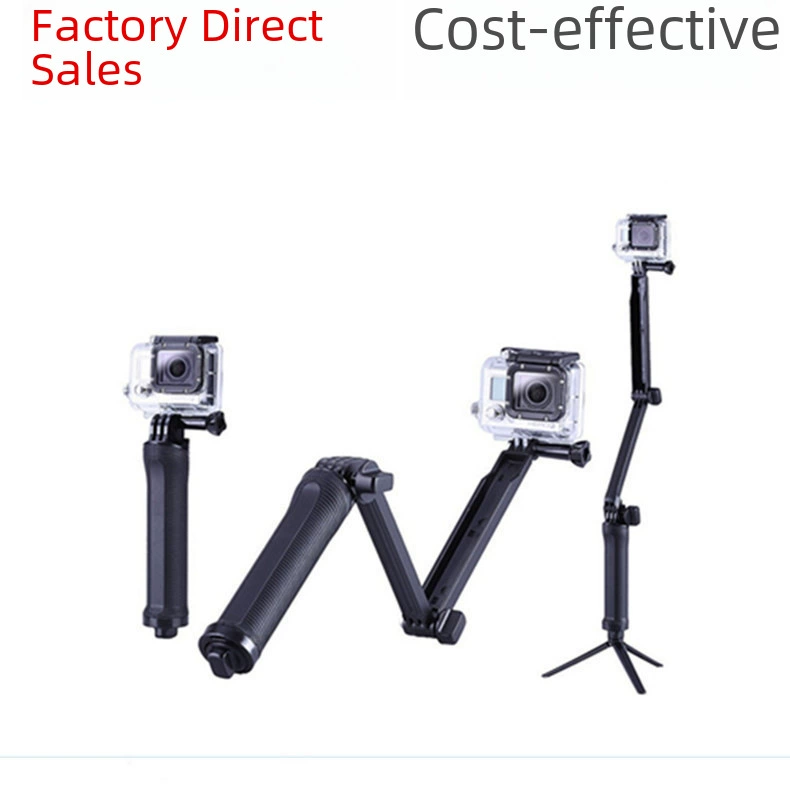Подходит для DJI GOPRO аксессуары трехсекционная селфи-палка Hero12 3Way трех-ходовая селфи-палка