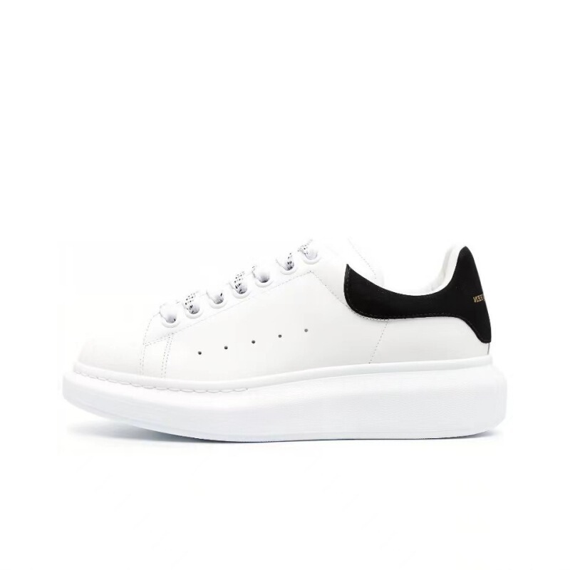 Cross-border Putian shoes, high-quality McQueen white sneakers, unisex couple shoes, height-increasing trendy versatile sneakers Cross-border Putian shoes, high-quality McQueen white sneakers, unisex couple shoes, height-increasing trendy versatile sneakers