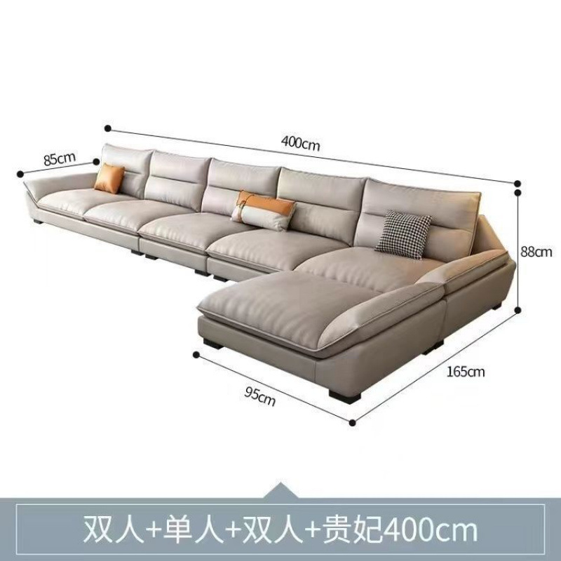 大小户型家用直排组合乳胶免洗布艺沙发 简约时尚现代科技布沙发|undefined