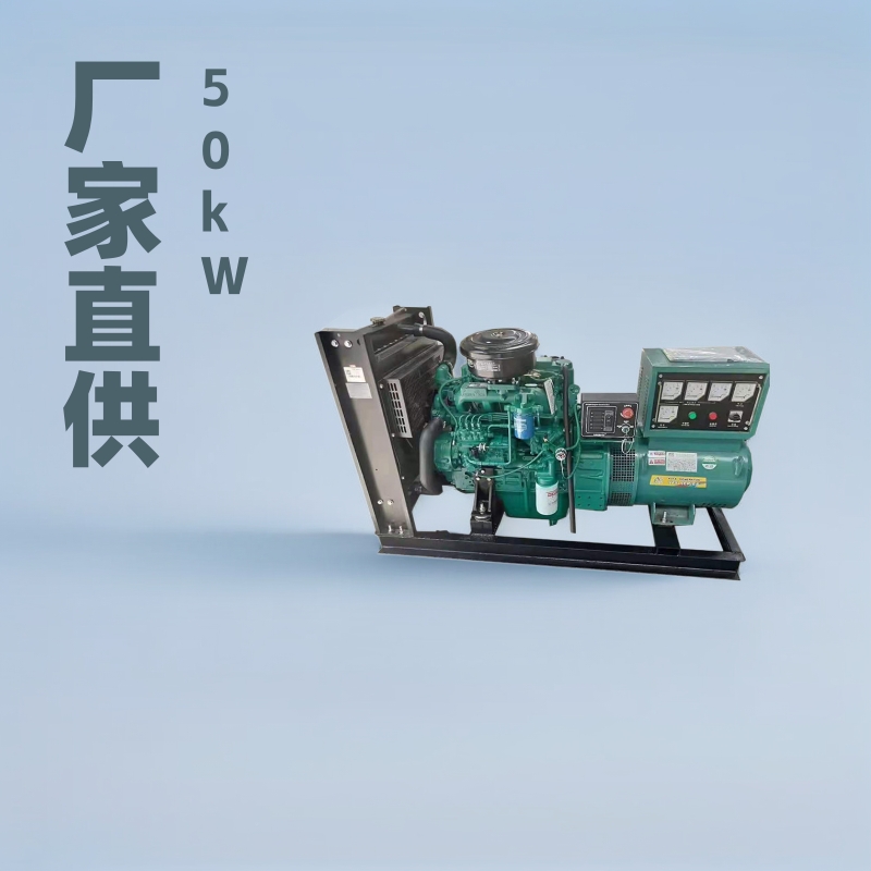 厂家直销 50千瓦无刷发电机组 养殖用 50kw柴油发电机组 全自动