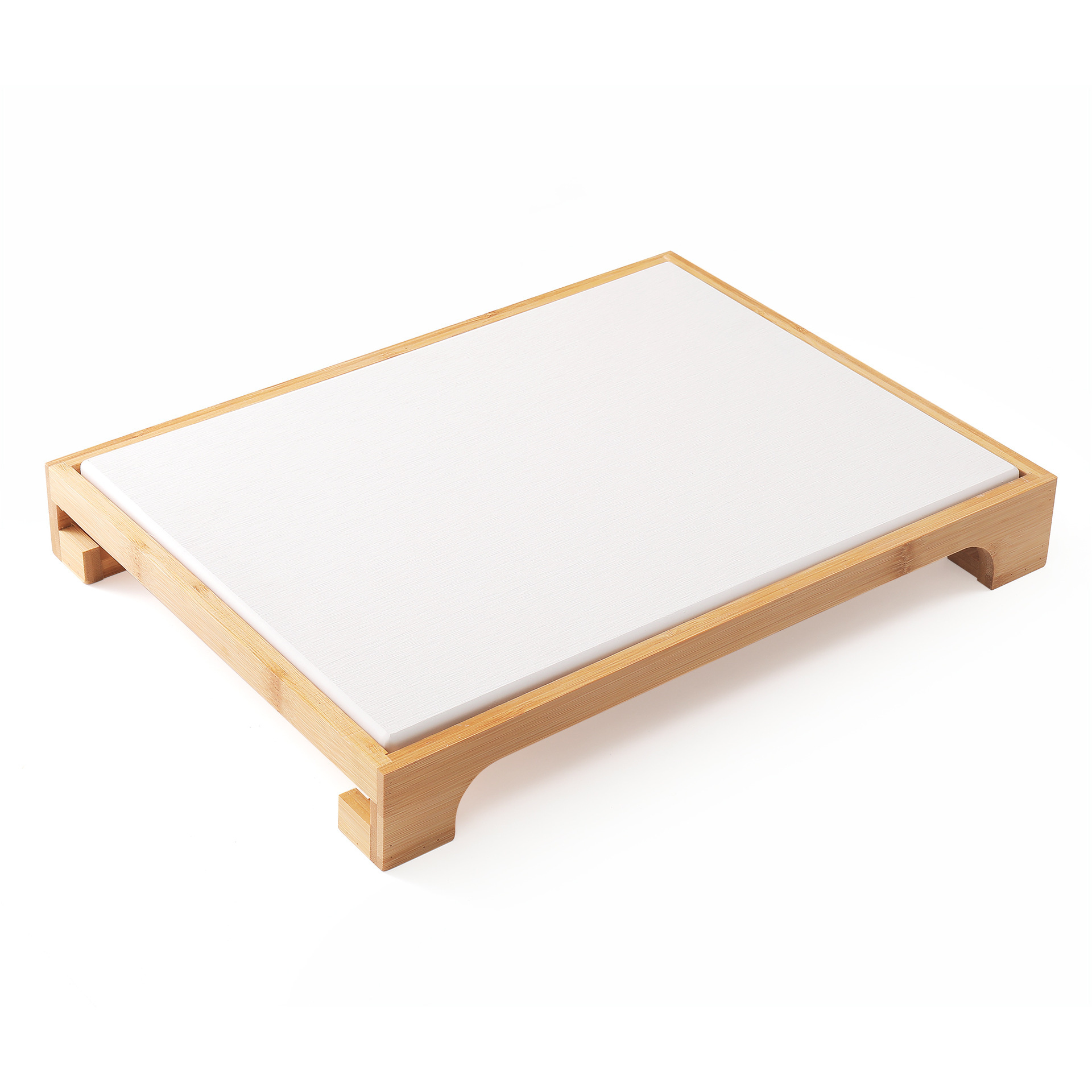 Transfronterizo Amazonas bambú drenaje marco de terra de diatomita platos de comedor almohadilla de secado rápida almohadilla de absorción de agua lavabo de baño almohadilla de taza