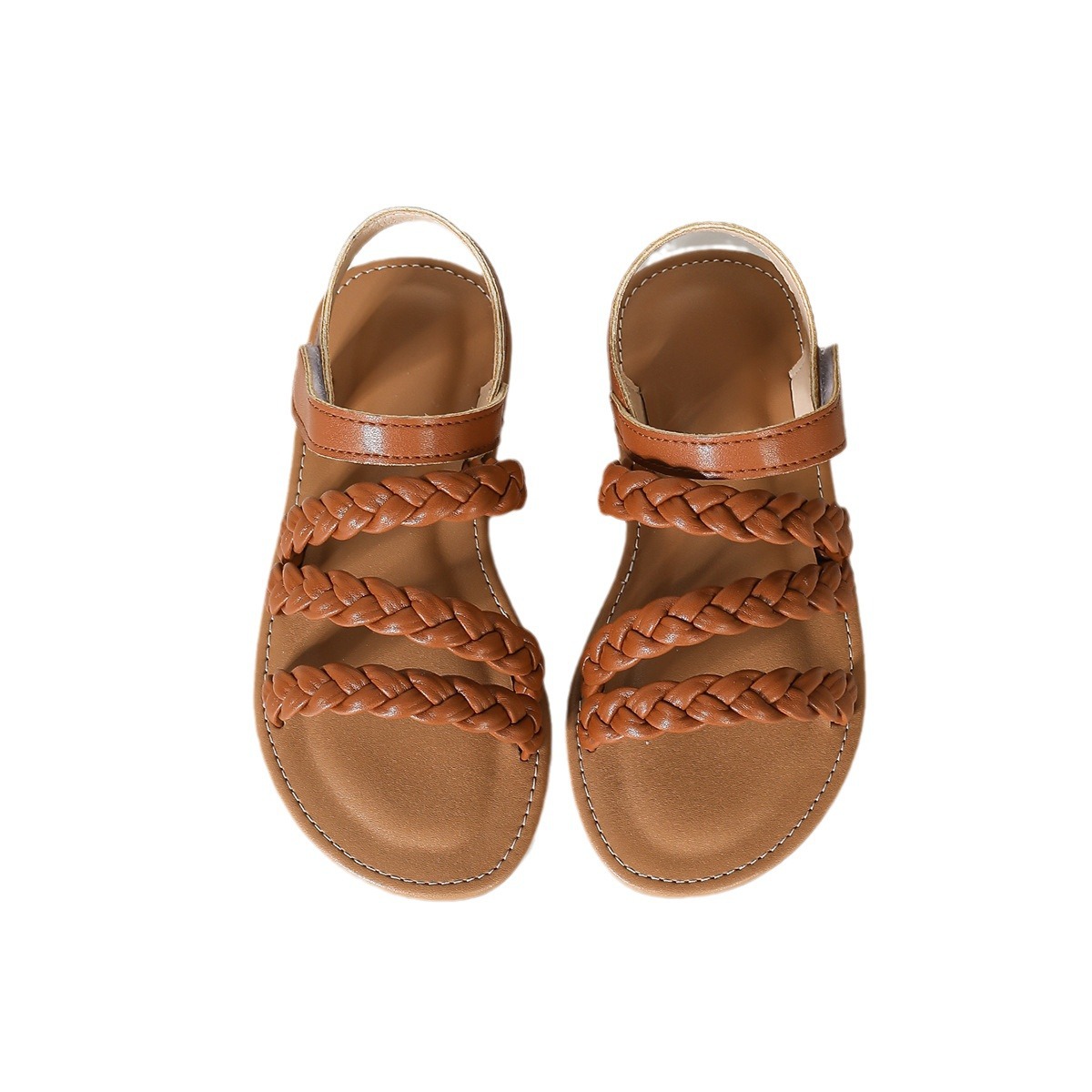summer cute woven comfortable breathable design beach footwear for…