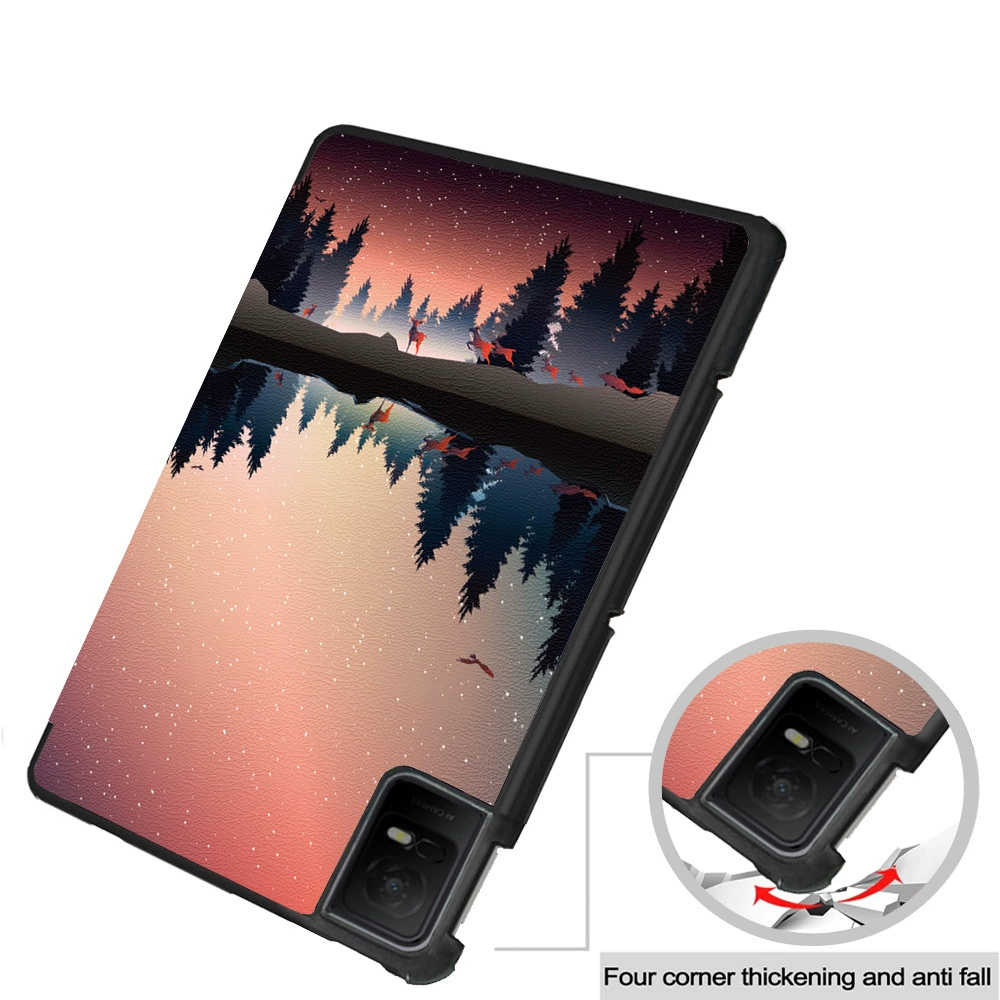 Suitable for TCL Tab 11 flat panel protective leather case Tab11 first generation magnetic suction full-package sleep 9166G protective case