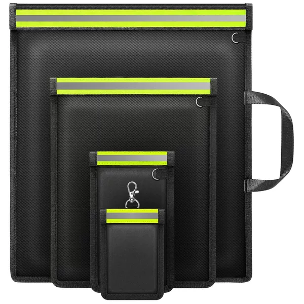 2026 Amazon New Signal Shielding Bag Fireproof and Explosion-Proof Storage Handbag Battery Security Protection Fireproof Bag