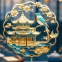 中国镂空定制古典书签
