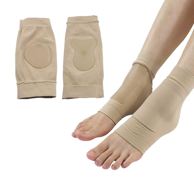 Увлажняющие носки с защитой пятки, нейлоновые женские носки против сухого растрескивания, ремонтные носки, защита от износа