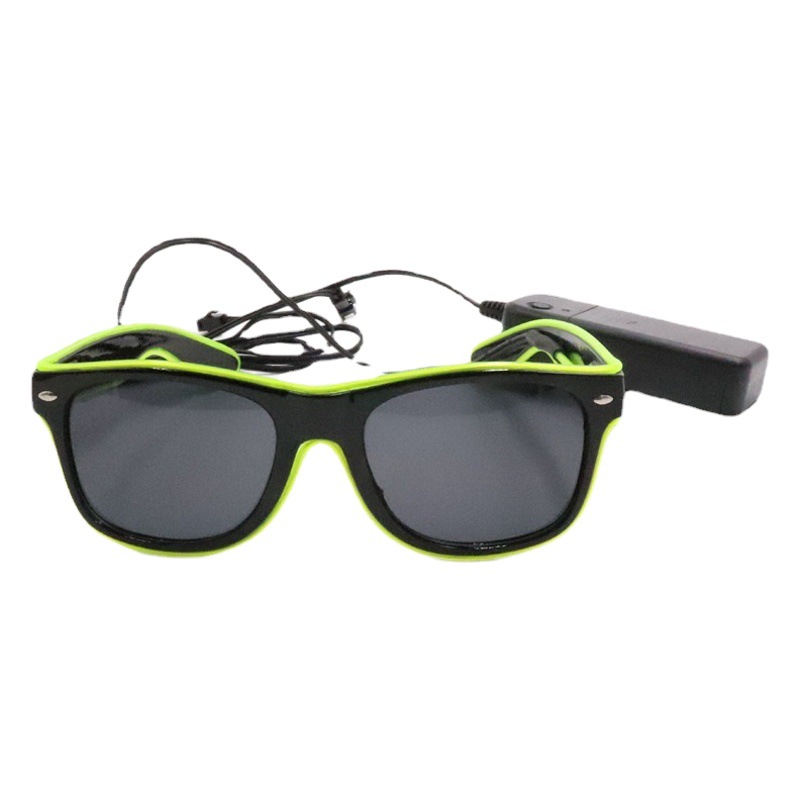 En stock gafas luminosas gafas de sol Festival concierto BOLA DE Navidad decoración atmósfera creativa diseño en stock