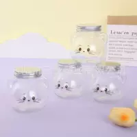 Детская Ювелирная игрушка милый мяу кота бутылка резинка бутылка пена кристалл Грязь мультфильм упаковка пластиковая бутылка