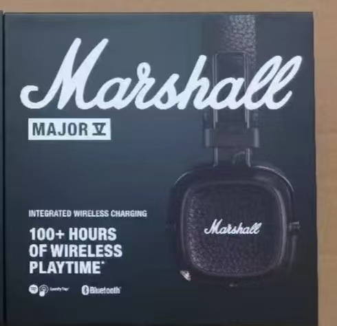 国境を越えた新しいMARSHALL MAJOR Vは、マーシャル第5世代ワイヤレスBluetoothヘッドセットに適しています。|undefined