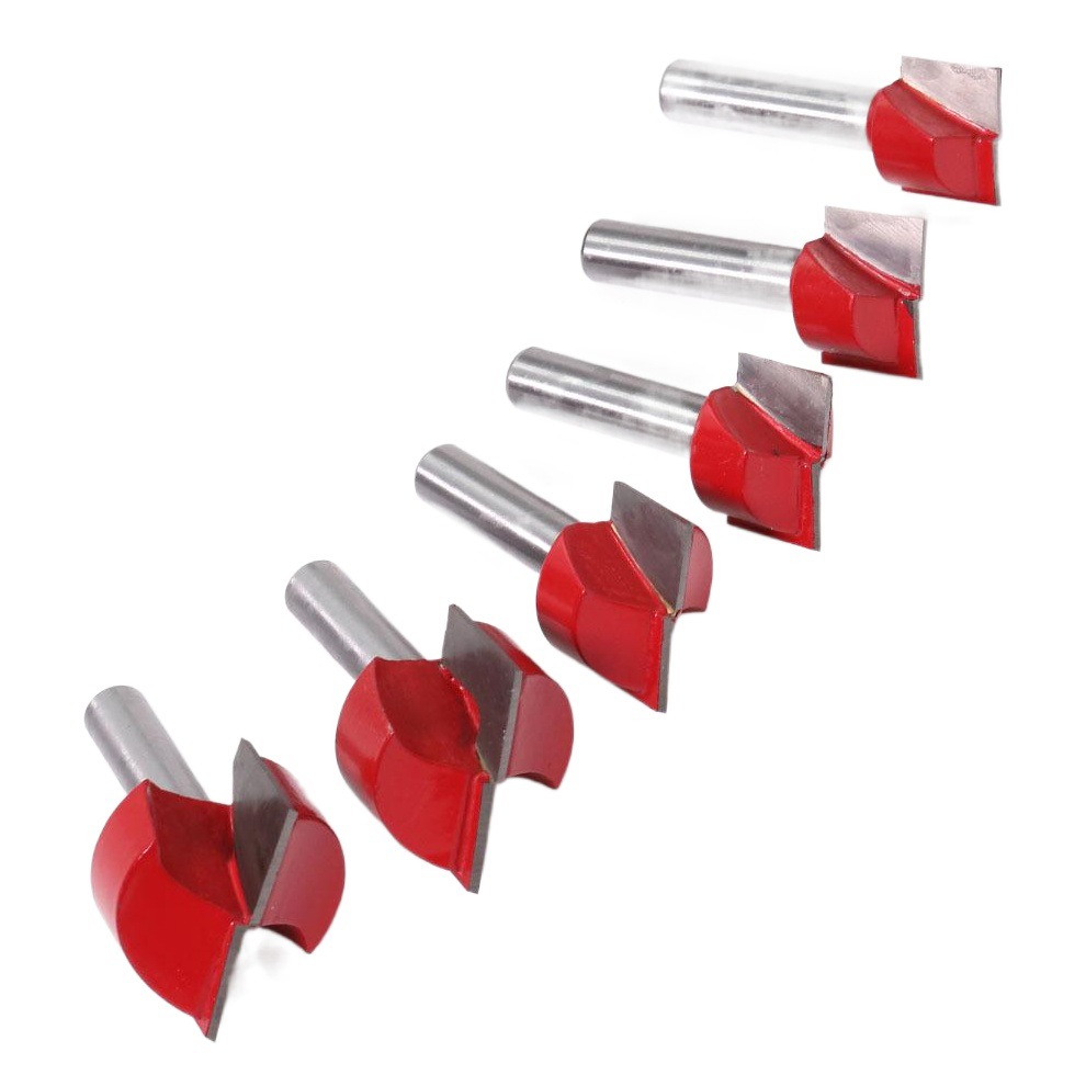 Fresa para trabajar la madera 8mm inferior cuchillo de limpieza inferior de fresado mesa de borde invertido fresado inferior cuchillo recorte máquina herramienta cabeza