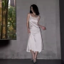蕾丝法式拼接性感连衣裙