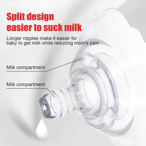Cross-Border Double-Layer Breast Shield Silicone Breast Shield Nipple Protector Nipple Patch Nipple Correction New Concave Nipple