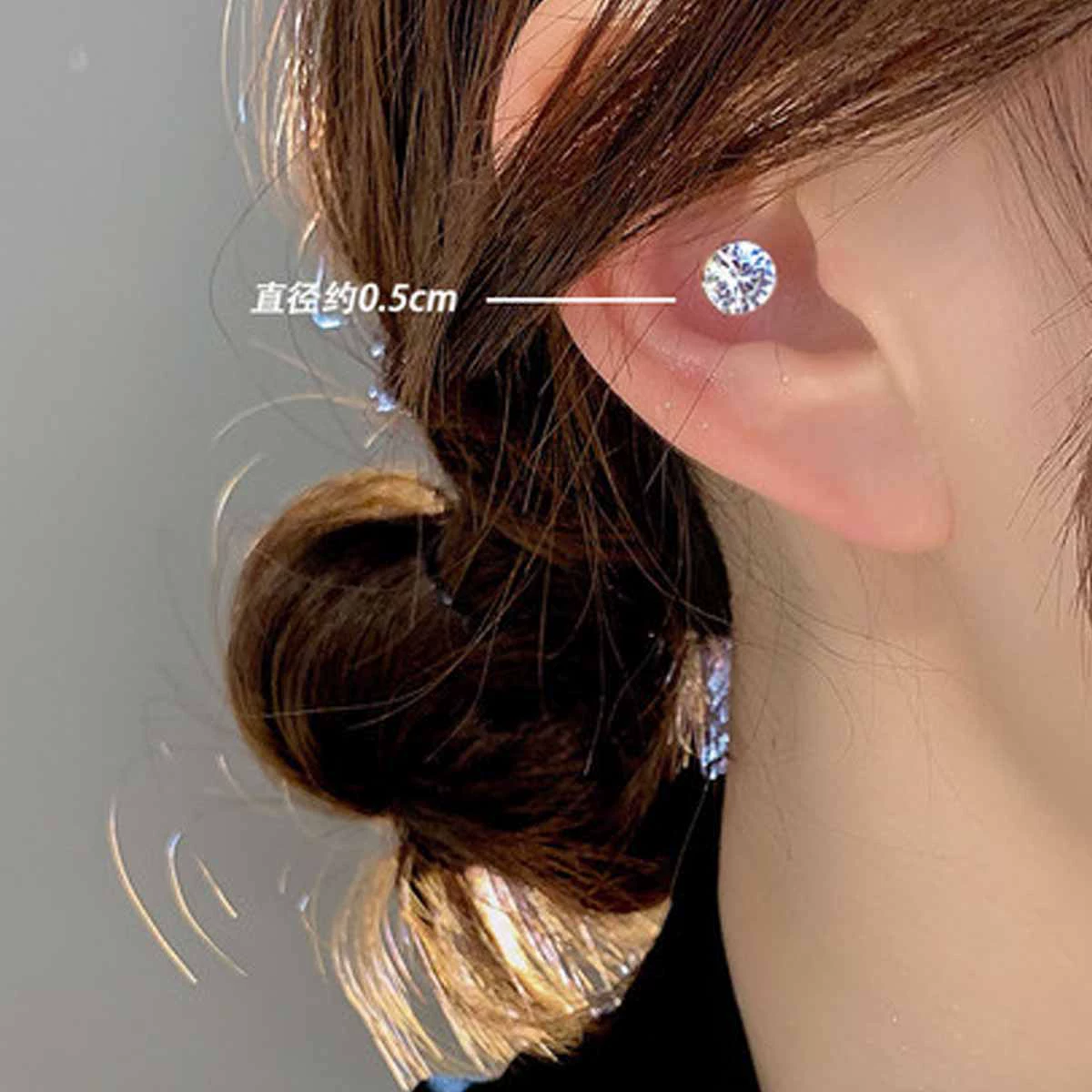 Earrings, strong magnet, no pierced ears