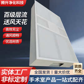 医院手术室层流送风天花 净化层流罩百级千级洁净过滤单元送风口