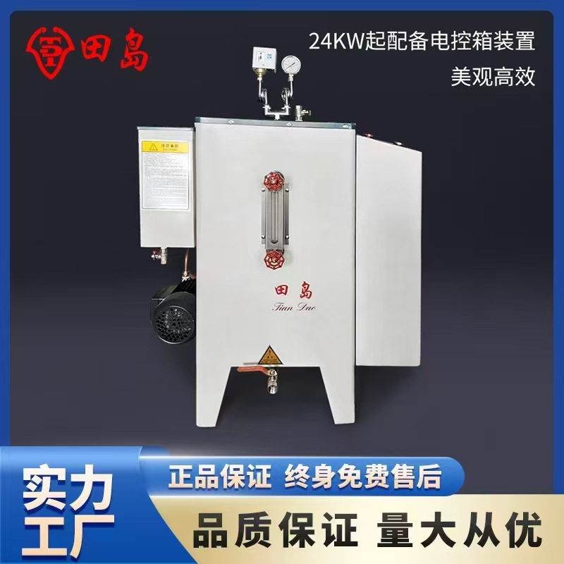 田岛电加热蒸汽发生器服装蒸汽熨烫食品蒸煮消毒蒸汽锅炉