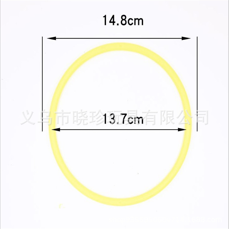 户外体育玩具训练器塑料掷投套圈亲子感应训练掷投套圈彩色障碍桶 4