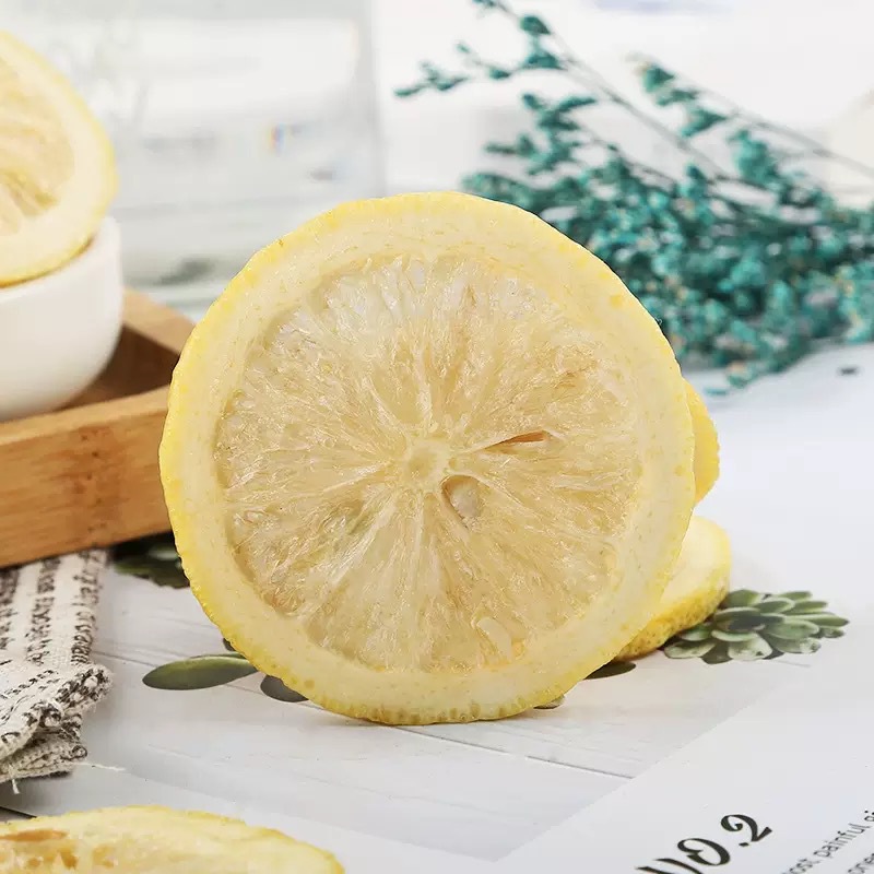 Freeze Dried Lemon Slices 500g Ning Meng Pian Dried Fruit Tea Slices for Hot or Cold Brew specifications