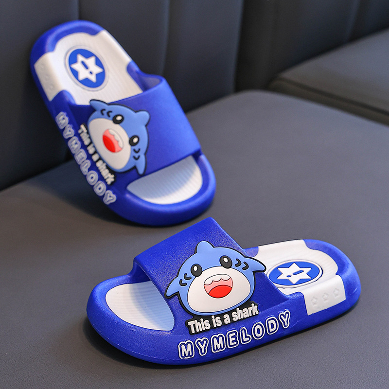 Children's Slippers Summer Dinosaur Boys and Girls 2025 New Indoor Home Bath Non-Slip Baby Outdoor Slippers