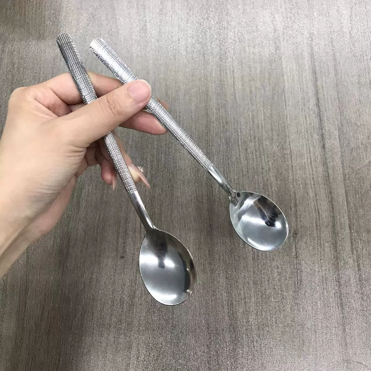 Китайская ложка из нержавеющей стали высокого качества