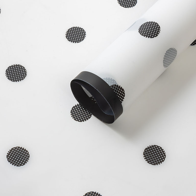 알고보니 당신이었어요 - 흰색 바탕에 검은 점들*57CM*57CM