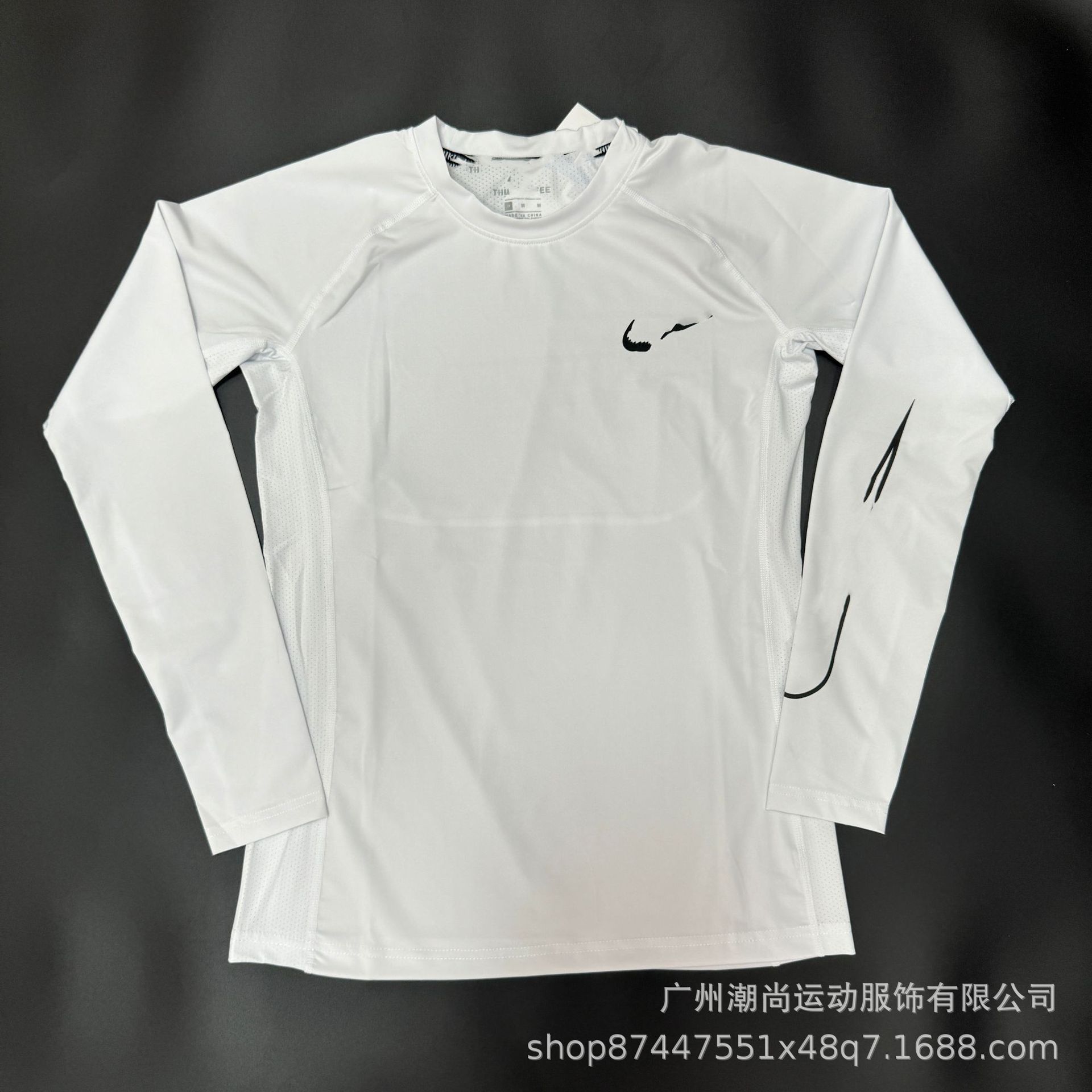 Nike Pro T-shirt Graphic White