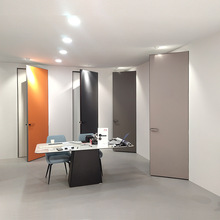 极简隐形门无框门暗门室内门到顶房门卧室门单开门隐框隐形门