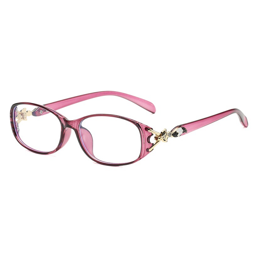 Nueva cabeza de zorro anti-azul gafas de luz de las mujeres de moda de mediana edad y ancianos de las mujeres HD anti-azul gafas de presbicia Luz