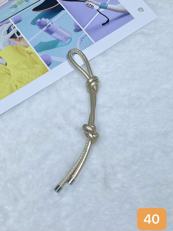 彩色皮革包包挂件创意时尚百搭diy皮绳双绳结挂饰手机钥匙扣挂饰|undefined