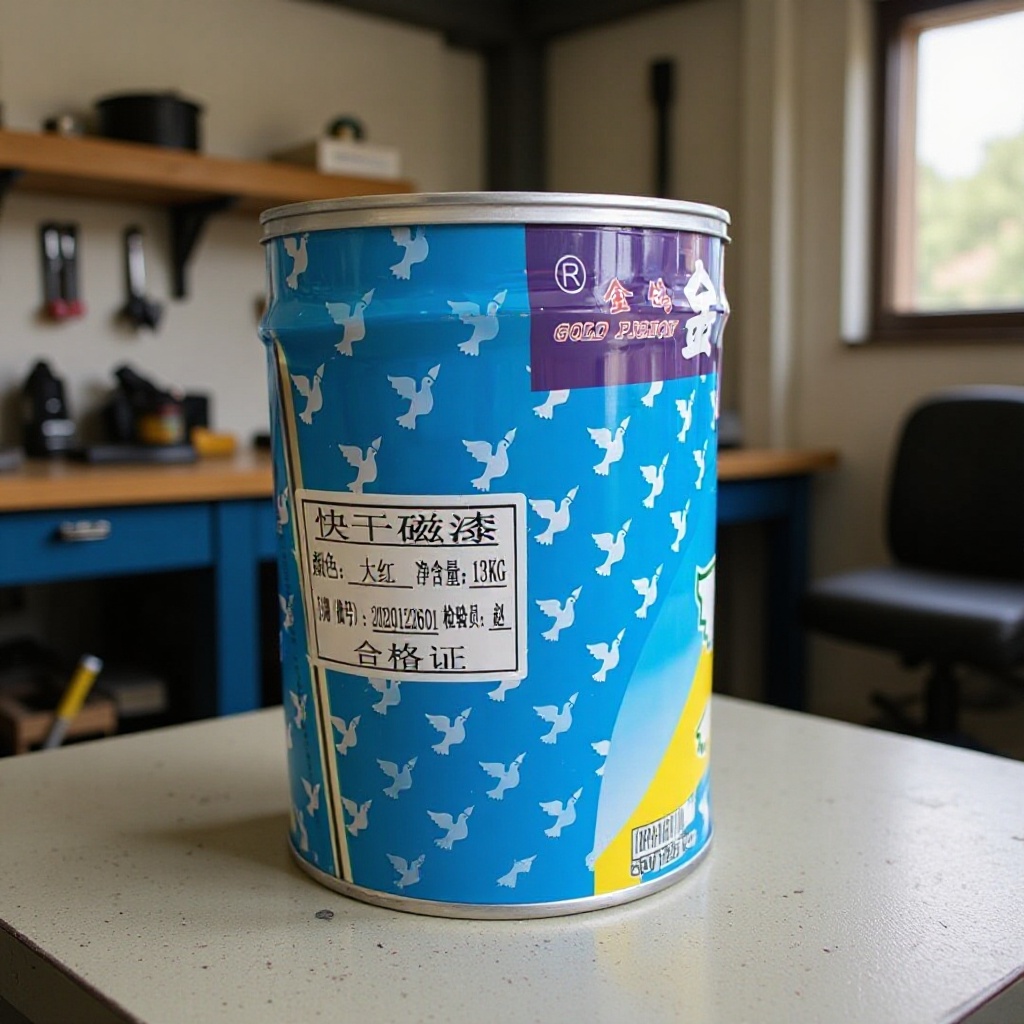金属防腐蚀油漆各种颜色厂家直销户外快干磁漆漆面