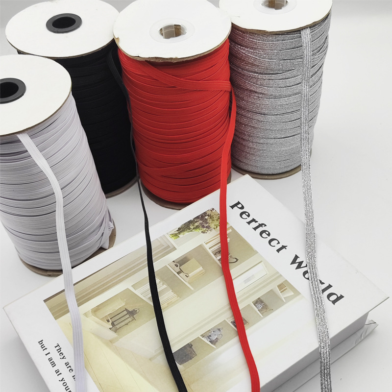 En stock al por mayor cinturón para caminar a caballo 3mm-12mm de alto elástico para caminar a caballo banda elástica cinturón para correr a caballo ropa opresleeve accesorios para el cabello roble plano