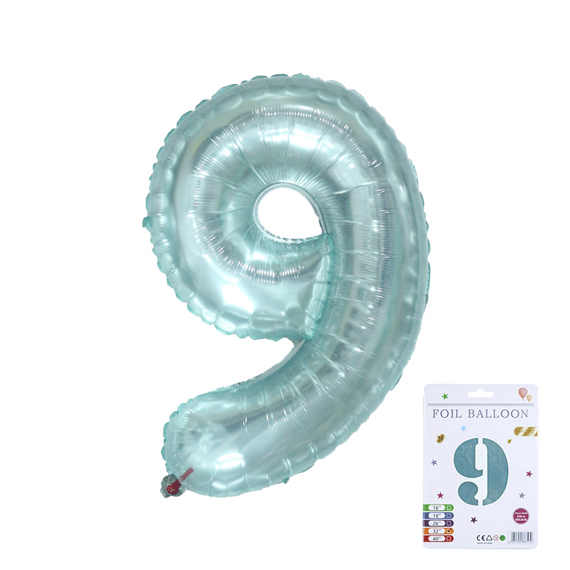Tarjeta de papel de 32 pulgadas jalea de cristal digital globo de embalaje independiente fiesta de cumpleaños ambiente de vacaciones globo decorativo