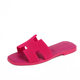 Slippers Women's Outer Wear 2025 New Summer Fashion All-match Flat Slippers Beach Travel Sandals Comfortable