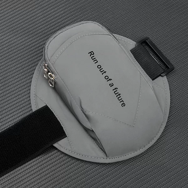 Night Running Sports Running Mobile Phone Arm Bag Fitness Wrist Bag Breathable Reflective Arm Belt Outdoor Riding Arm Cover Mobile Phone Bag