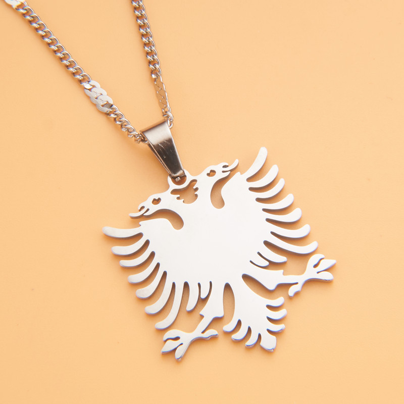 Gioielli colorati con ciondolo, mappa di vendita calda, collana con ciondolo della città, temperamento maschile e femminile, acciaio inossidabile personalizzato_voghion.com