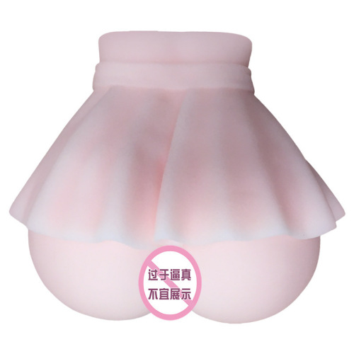 Men's soft masturbation device meets cute girl with big ass and double holes, famous device with vagina and buttocks inverted mold, adult sex toys batch