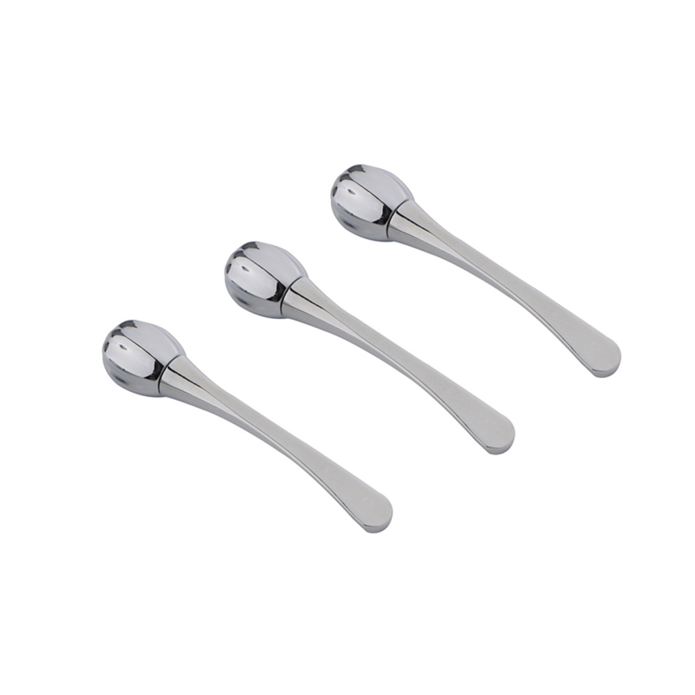 新品单球南瓜球圆球形面霜护肤按摩金属眼霜棒化妆多色跨境现货