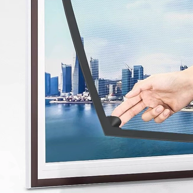 Магнитная полоса экрана магнитная полоса окна экран сетка самообмотка аксессуары для домашнего противомоскитного самоклеящийся экран мягкой магнитной полосы