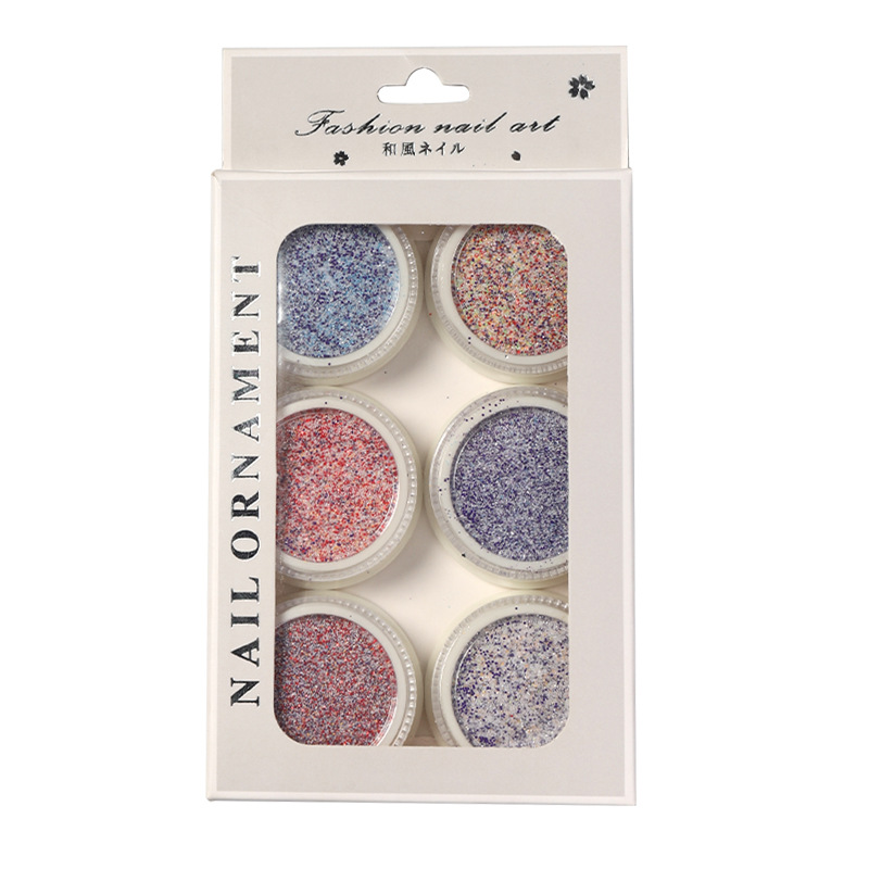 모직 핑크 6 색 세트