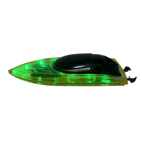 Cross-border 2.4G Electric Water Remote Control Boat Waterproof Automatic Reset High-Speed with Night Light Long Endurance Kids Speedboat