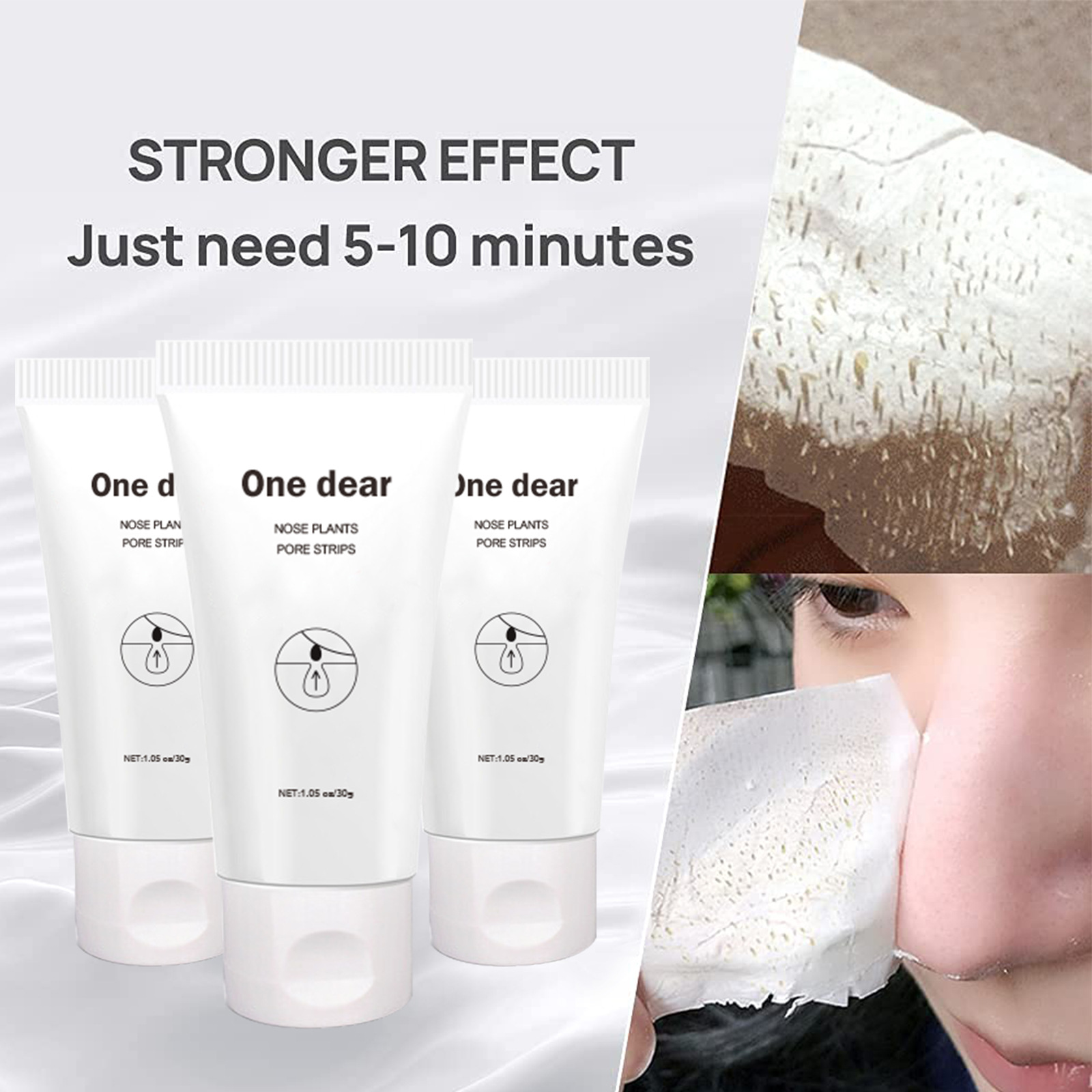 70g Weight Nose Mask Type Of Cosmetics Plastic Material Solid Color Pattern Casual Style Nose Mask Solid Color Personal Care Skin Care 13