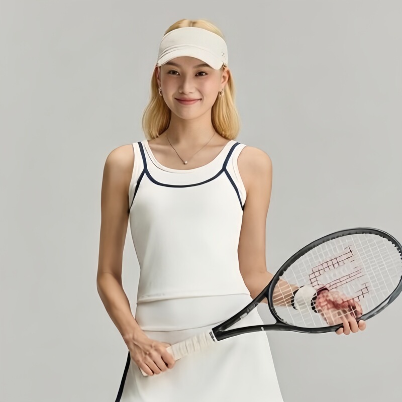Pre-Sale for Wimbledon Season 26: New Summer Women's Pickleball Top with a Two-Piece Design, Sports Tennis Vest