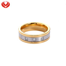 定制组合金戒指三可颗钻男士复古欧美指环简约时尚单品搭配饰品