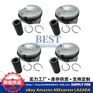 Factory Direct Sales Car Piston Assembly Piston Ring Set 06H107065Dm Suitable for Volkswagen Audi