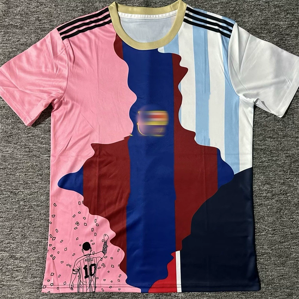 Коллекция футбольных футболок Barcelona Real Madrid Bayern Ajax Napoli Paris FC — разные дизайны, размеры S–XXL
