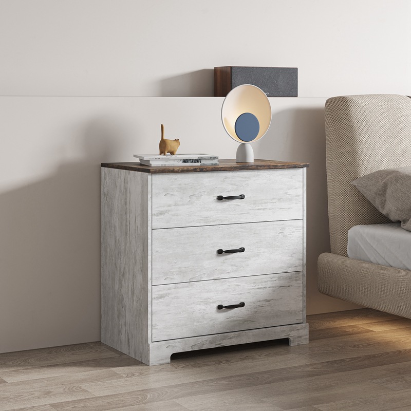 Hogar mesita de noche dormitorio simple retro pequeño Gabinete simple pequeño armario rack de almacenamiento gabinete de almacenamiento